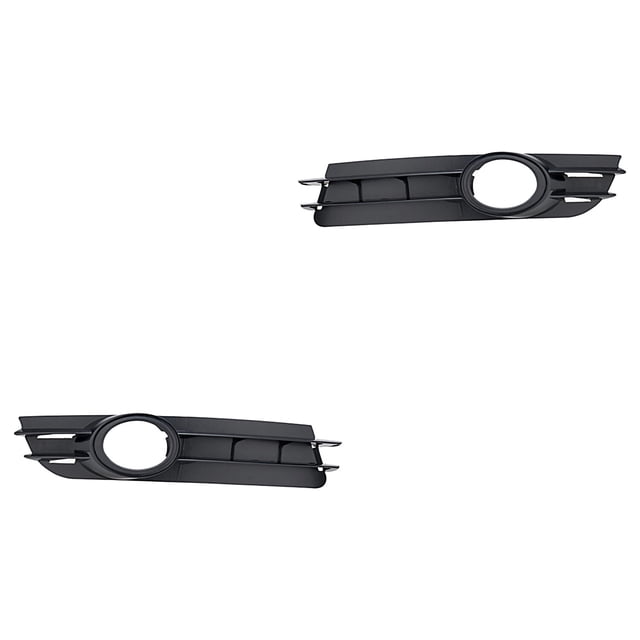Par de Rejillas De Defensa TONG YANG A6 2005 A 2008 Audi Del C/Hoyo P/Faro