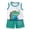 Green, variant on Myshe Baby Boy Girls Toddler Summer Outfit Short Sleeve T-shirt Elastic Waist Shorts 2 Piece Short Set Summer Outfits For 18-24 Months 2t 3t 4t 5t 6t Summer Outfits kids,Grey,18-24 Months