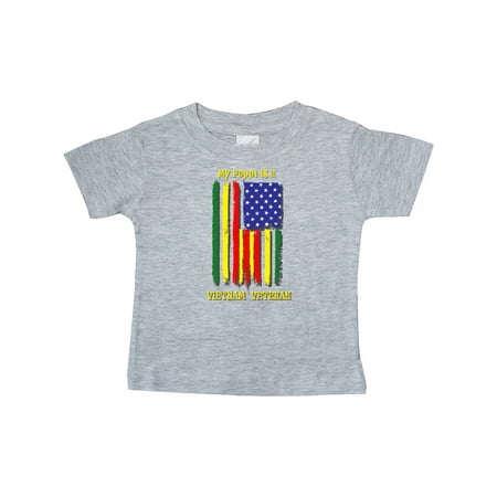 

Inktastic My Poppi is a Vietnam Veteran Gift Baby Boy or Baby Girl T-Shirt