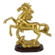 thumbnail image 2 of Estatua De Caballo Dorado De Diseño único, Figura Artística Para Oficina, Decoración De Gabinete De Vino, Duradera, 2 of 7