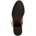 thumbnail image 4 of STYLE & COMPANY Womens Brown Stretch Panel Buckle Accent Vannie Round Toe Block Heel Zip-Up Riding Boot 6.5 M, 4 of 4