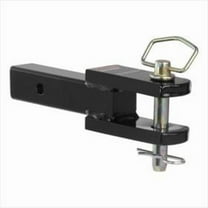 CURT 45821 Clevis Pin Hitch Ball Mount, Fits 2-Inch Receiver, 6,000 lbs, 1-Inch Hole