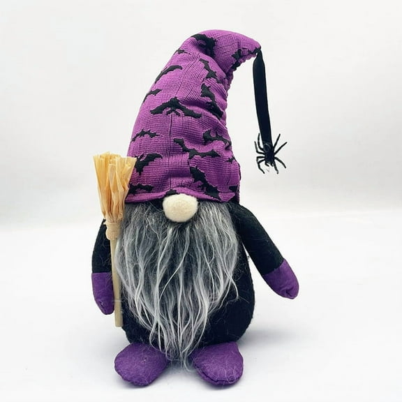 Halloween Gnomes Decor - Soft Fabric Halloween Decoration for Home, Table Centerpiece, Window Display, Shelf Decor with Classic Halloween Characters