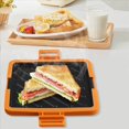 thumbnail image 5 of 2X Máquina para Hacer Tostadas en Microondas,Sandwichera para Tostadas en Microondas,Máquina para Hacer Queso A la Parrilla Micro-Munchy,Sandwichera para Microondas, 5 of 5