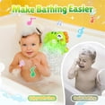 thumbnail image 4 of Toddler Bath Bubble Maker Toy Light Up Bathtub Toy with Music & Lights Automatic Foam Machine for Kids Baby Bath Time Fun Birthday Gift, 4 of 9