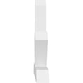 thumbnail image 3 of 84"W x 42"H x 6"D x 6"F, 12/12 Pitch, Saratoga Architectural Grade PVC Gable Bracket, 3 of 8