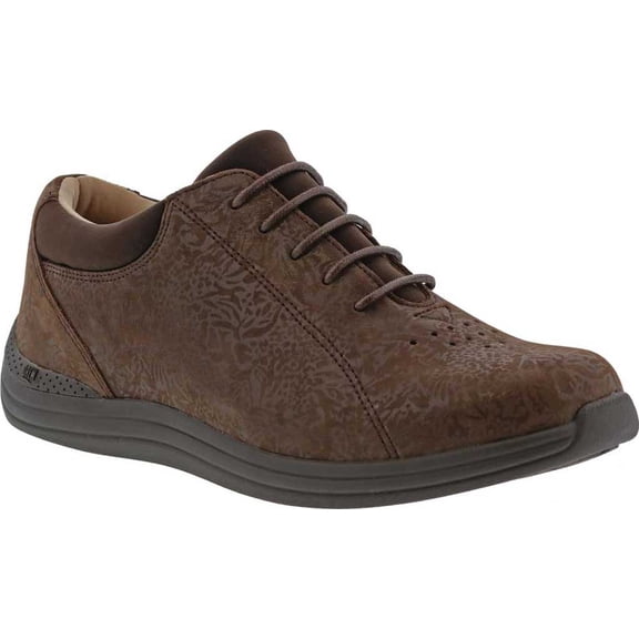 Women's Drew Tulip Brown Foil Leather 7.5 M