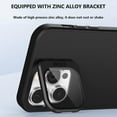thumbnail image 3 of compatible iPhone 15 Plus Skin Feel Lens Holder PC + TPU Phone Case Cheap and fine, 3 of 5