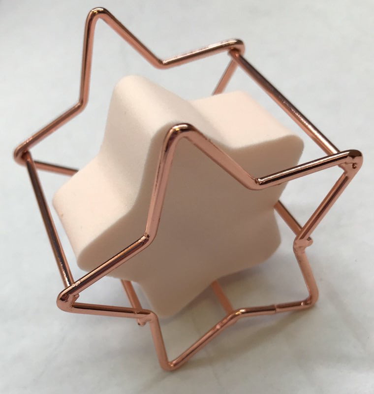 Photo 1 of Star of the Show - Makeup Sponge and Holder (Rose Gold)