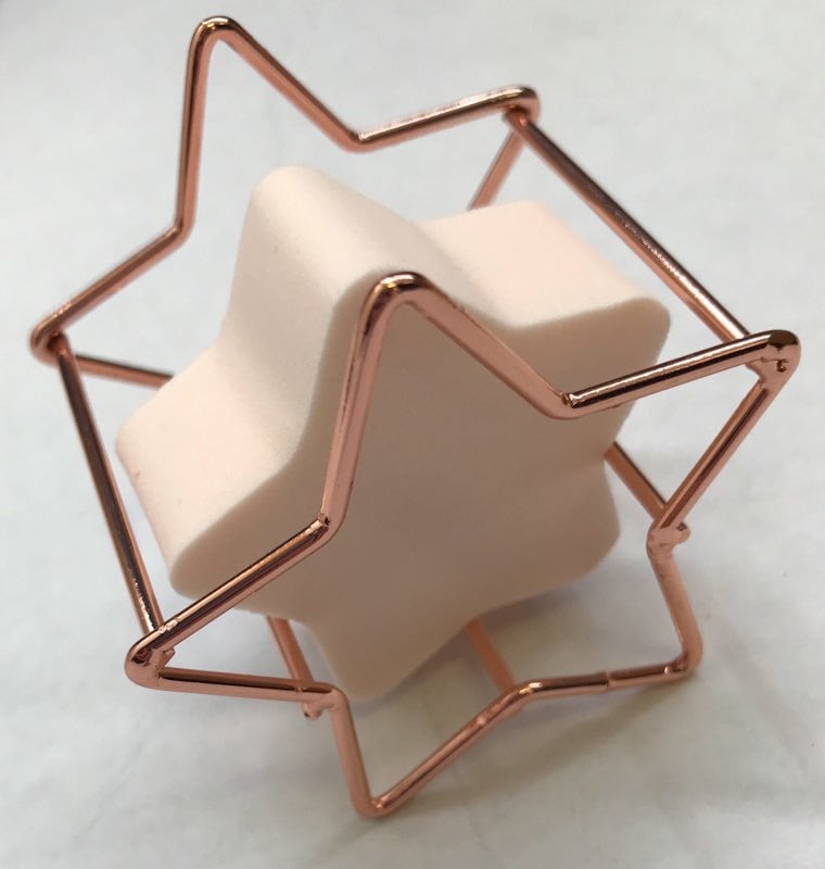 Photo 1 of Star of the Show - Makeup Sponge and Holder (Rose Gold)