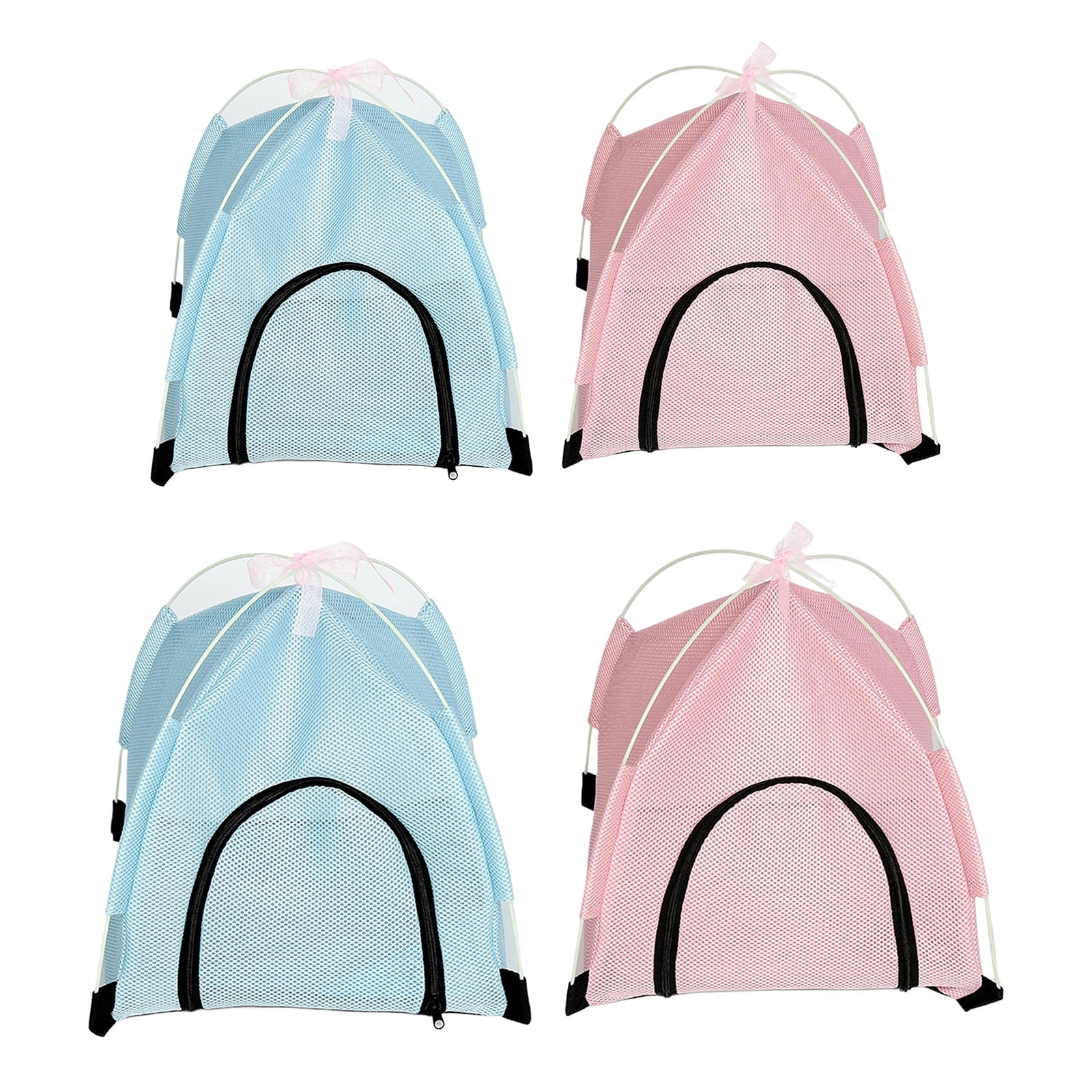 Tent Bed for Indoor Small Dogs Shelter Bed House Teepee Tent Bed Photo Props Gift Pet Teepee