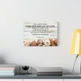 thumbnail image 4 of Bible Verse Canvas Bread of Life John 6:35 Scripture Wall Art Christian Home Decor, 4 of 9