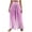 Hot Pink2, variant on SHTXOZHI Palazzo Pants for Women High Waisted Drawstring Pants Wide Leg Print Beach Trousers