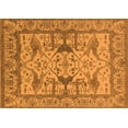 thumbnail image 1 of Ahgly Company Indoor Rectangle Oriental Orange Traditional Area Rugs, 8' x 10', 1 of 4