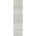 thumbnail image 2 of Artistic Weavers Moroccan Shag Area Rug, White, 2'7" x 12', 2 of 7