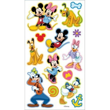 Disney Puffy Stickers-Mickey & Friends