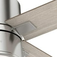 thumbnail image 5 of Restored Hunter Fan 42 inch Contemporary Brushed Nickel Indoor Ceiling Fan with Light Kit (Refurbished), 5 of 8
