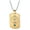 Men Gold Taurus, variant on Men's Stainless Steel Vintage Personality 12 Constellation Horoscope Zodiac Dog Tag Pendant Necklace Blue Crystal Inlay Silver Aries