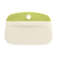thumbnail image 2 of Shiogb Cake Dough Plastic Baking Scraper, Butter Cutter Spatula Tool, Dough Blender for Pastry Making, Kitchen Dining Bar Utensil for Mixing, Green, 2 of 9