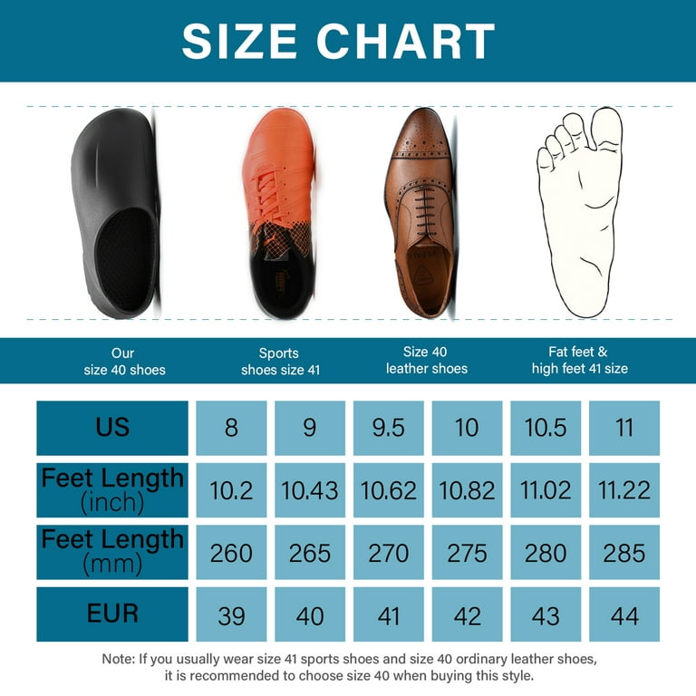 Buy Non Slip Shoes for Men - Oil Water Resistant Nursing Doctors Garden  Shoes for Kitchen Garden Construction Medical Shoes Zapatos para Trabajar  en Restaurante de Hombre at