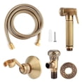 thumbnail image 3 of Kit de support de tuyau pour pulvérisateur de bidet portatif en laiton vintage, accessoires de salle de bain, 3 of 4