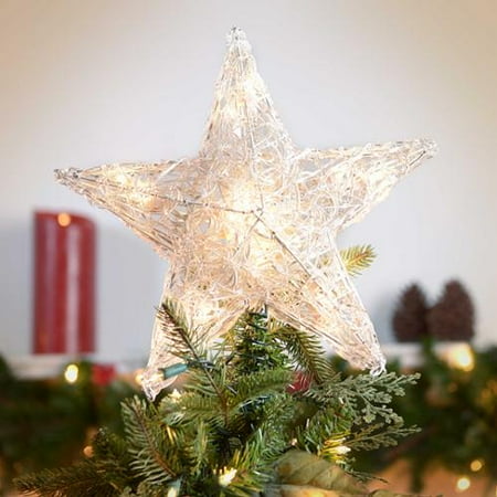 kurt adler 12 quot spun acrylic look star christmas tree kurt adler 12 quot spun acrylic look star christmas tree