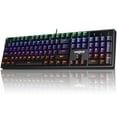 thumbnail image 1 of Teclado mecánico RGB para juegos wegear Blue Switch 104 teclas, 1 of 7