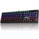 thumbnail image 1 of Teclado mecánico RGB para juegos wegear Blue Switch 104 teclas, 1 of 7