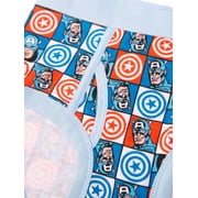 Captain America Boys Cotton Briefs Character Underwear, 5-Pack, Size 4-8