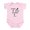 Petal Pink, variant on CafePress - Crawl Walk Surf Body Suit - Baby Light Bodysuit, Size Newborn - 24 Months