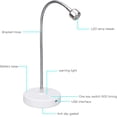 thumbnail image 4 of Lámpara de uñas UV LED, secador de uñas profesional USB de 3 W con cuello de cisne giratorio de 360°, lámpara de curado de esmalte de uñas de gel portátil de secado rápido, batería incorporada d, 4 of 5