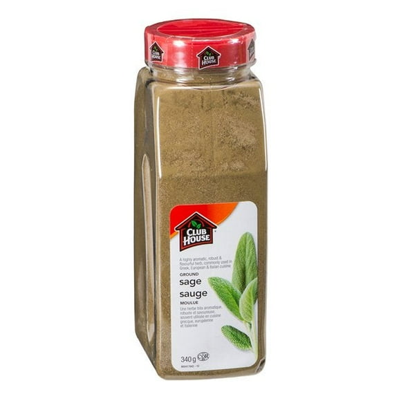 Sauge Moulue Clubhouse, Herbe / 340 G/unité, 12 Unités/caisse