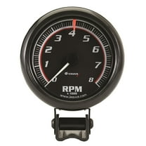 Equus 6088 3-3/8" Tachometer, Black