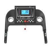 GZXS Folding Treadmill, Smart Motorized Treadmill With Manual Incline And Air Spring Mp3, Exercise Running Machine With 5 Lcd Display For Home Use