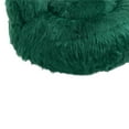thumbnail image 6 of Faux Fur Bean Bag Chair with Ottoman, Oversized Lazy Sofa Chair, Comfy Upholstered Lounge sofa Chair w/Footrest for Living Room, Bedroom, Office, Emerald, 6 of 9