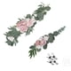 thumbnail image 1 of Guirnalda de rosas con flores artificiales, arreglos florales, flores de seda rústicas Rosado, 1 of 5