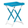 thumbnail image 1 of Pantone Folding Tray Side Table Hawaiian Ocean, 1 of 11