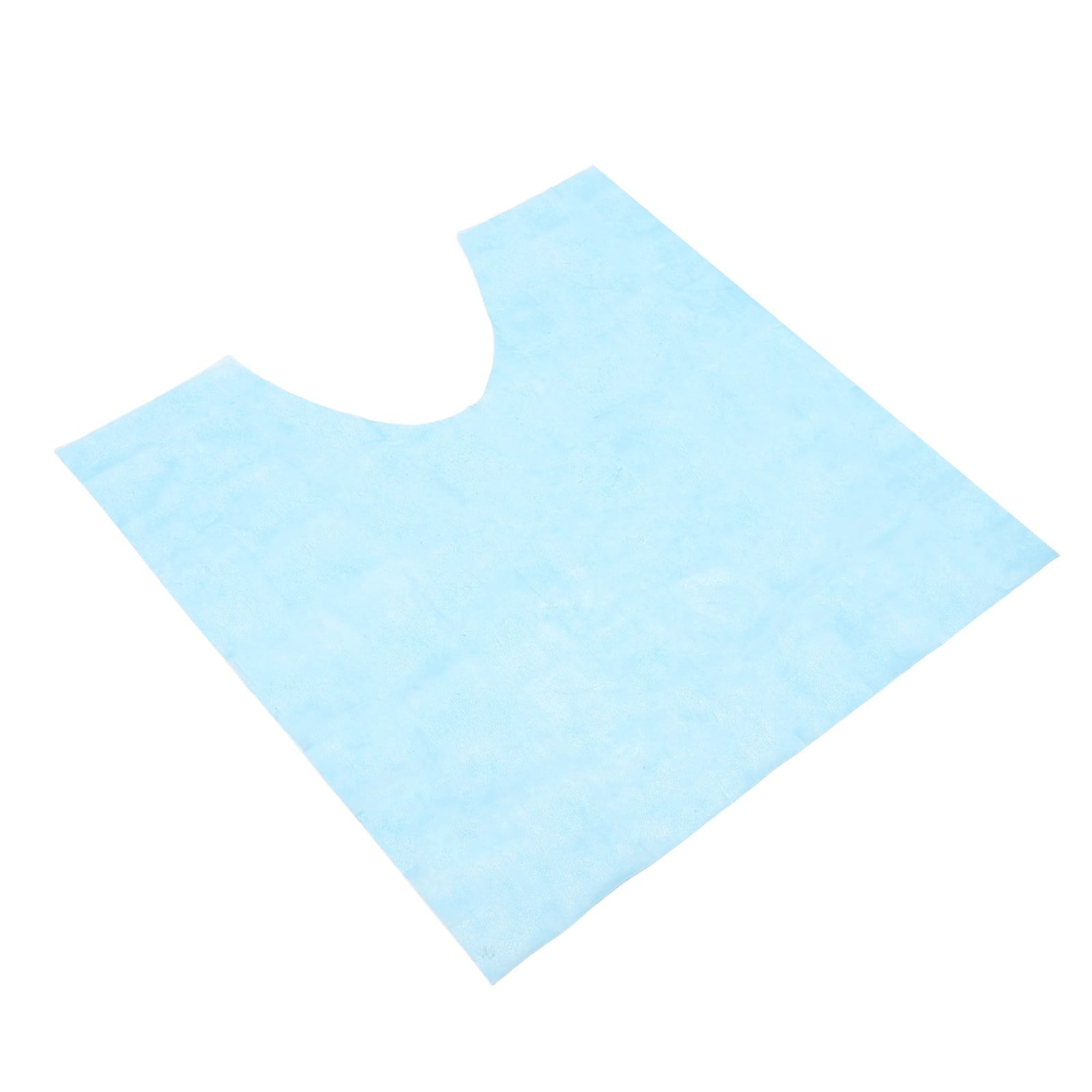 YIYIBYUS 25Pcs Disposable Toilet Mat U-shaped Contour Incontinence Pads Non-slip Waterproof Toilet Training Rug for Kids Bathrooms Floor