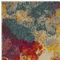 thumbnail image 5 of SAFAVIEH Phoenix Collection PHX157P Blue / Orange Rug, 5 of 7