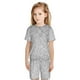 thumbnail image 4 of Balery Silver Mosaic Conjunto de Pijama Infantil de Manga Corta con Estampado – Ropa de Dormir de Algodón Suave-X-Large, 4 of 4