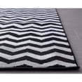 thumbnail image 3 of super area rugs striped chevron area rug, 3 of 4
