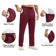 thumbnail image 5 of Weilanxin Men's Mesh Lightweight Sweatpants with Zipper Pockets Athletic Pants for Men Gym Pants for Workout,Jogging,Running, 5 of 9