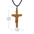 thumbnail image 2 of Zmeidao Jesus Crucifix Cross Pendant Necklace for Men Women, 2 of 4