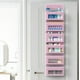 thumbnail image 5 of Organizador colgante para artículos de hogar sencillos, 6 bolsillos, para armario, color rosa, 5 of 6