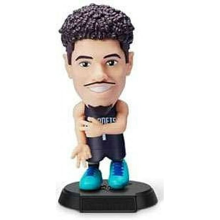 5 Surprise NBA Ballers Series 1 LaMelo Ball Figure (RARE CHASE Dark Blue Jersey, Comes with Court Hoop Base, Sticker, Card & Ball) (No Packaging)
