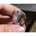 thumbnail image 4 of 2Ct 14K White Gold Plated Round Lab-Created Diamond Men's Pinky Engagement Ring, 4 of 4