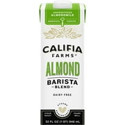 Califia Farms Unsweetened Barista Blend Almond Milk 32 Fluid Ounces