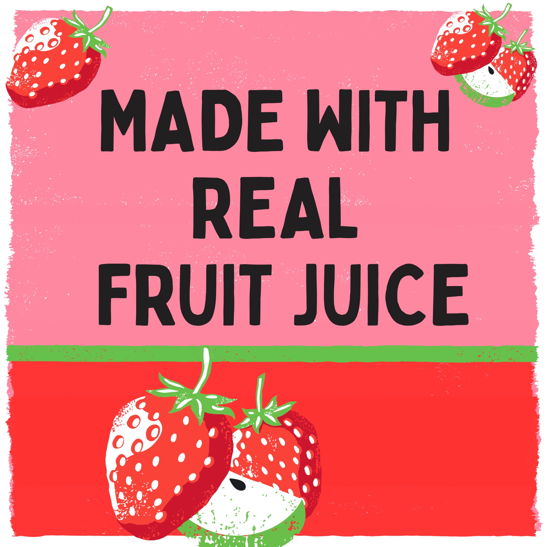 Minute Maid Aguas Frescas Strawberry Fruit Juice, 16 fl oz Can