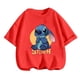 thumbnail image 4 of Camisetas para niños, ropa de Stitch, camisetas para niñas, mono de camión para niños, camisetas de manga corta de Sonic para niños, ropa de verano para niñas, 4 of 5