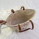 thumbnail image 3 of Bolso Mano Tejido Cubo Impreso para Mujer Diario Lona Gran Capacidad Niñas, 3 of 9